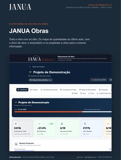 Plataforma JANUA Obras