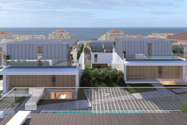 VILLAS desenvolve projeto de luxo com sete moradias na Parede