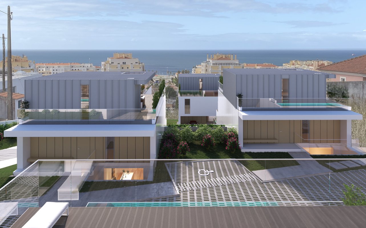 

                      VILLAS desenvolve projeto de luxo com sete moradias na Parede