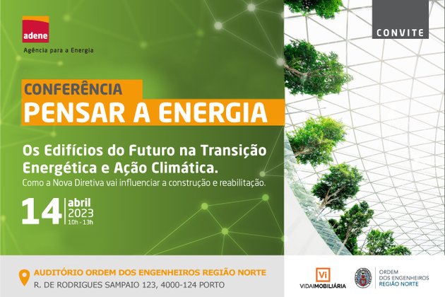 Adene organiza 1º conferência “Pensar a Energia” a 14 de abril