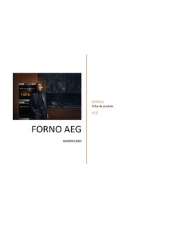 AEG - Forno