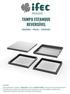 Flyer - Tampa Estanque Reversível