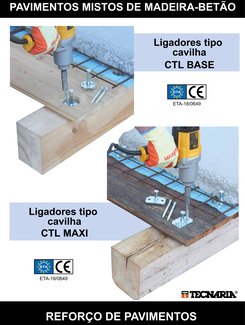Catálogo Tecnaria - Lages Mistas de Madeira-Betão V