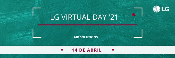LG realiza LG Air Solutions Virtual Day a 14 de abril