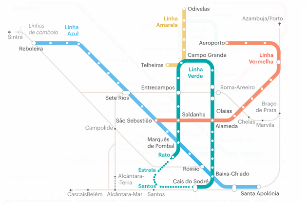 Arrancam as obras de expansão do Metro de Lisboa